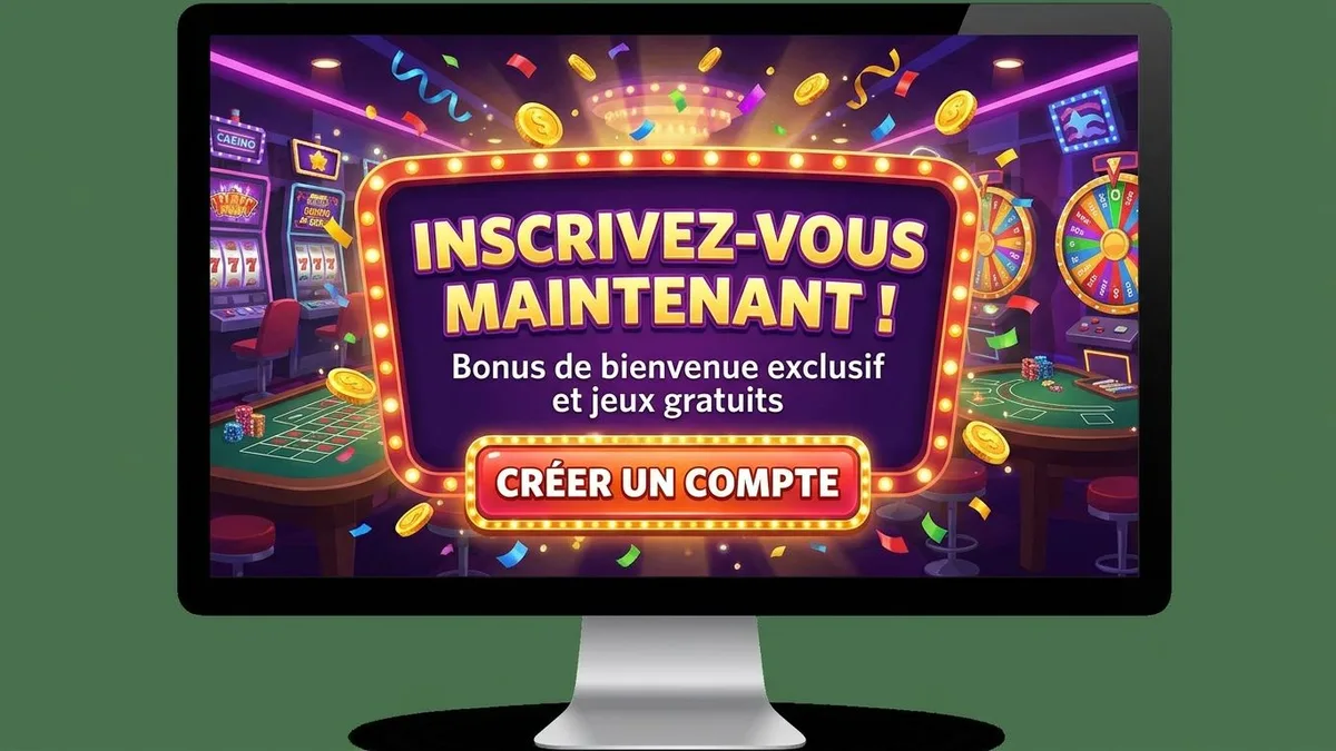 Inscription avec bonus
